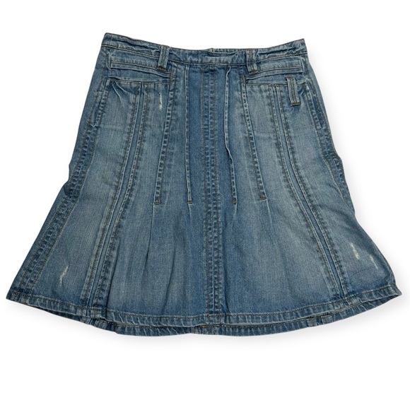 Mng Jeans Dresses & Skirts - MNGjeans Light Wash Denim‎ Midi Skirt Women’s Size 6